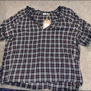 True Craft plaid top